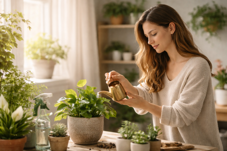 Cuidar plantas puede reducir el estrés
